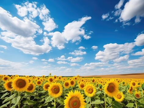 Sunflower Symphony: Keindahan Matahari dalam Setangkai Bunga Matahari